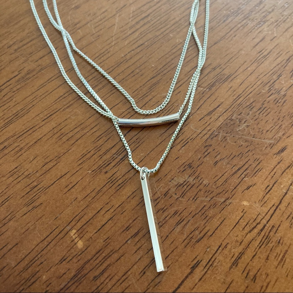 Dainty Nine West Layered Necklace